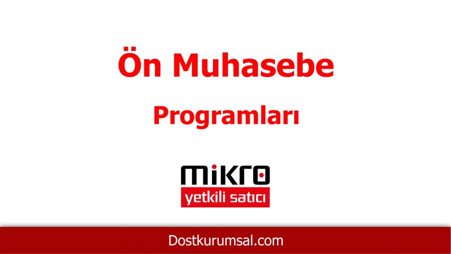 Ön Muhasebe Programı